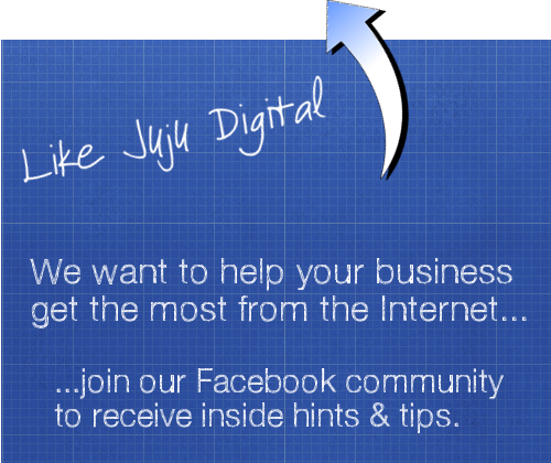 Like Juju Digital, We want to help your business get the most from the internet... Join our Facebook community to recieve inside hints & tips